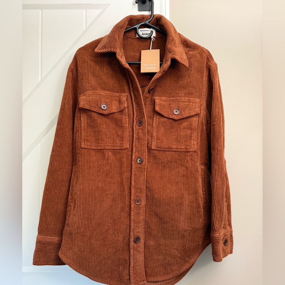 Reformation Jennings shirt jacket